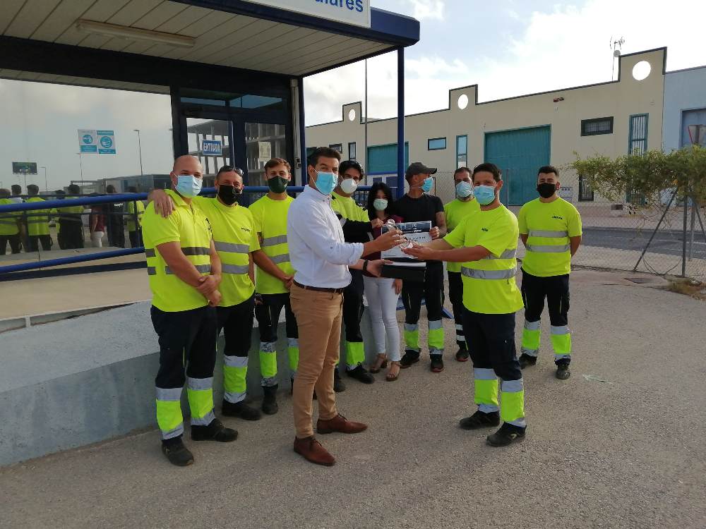algeco murcia entrega trofeo