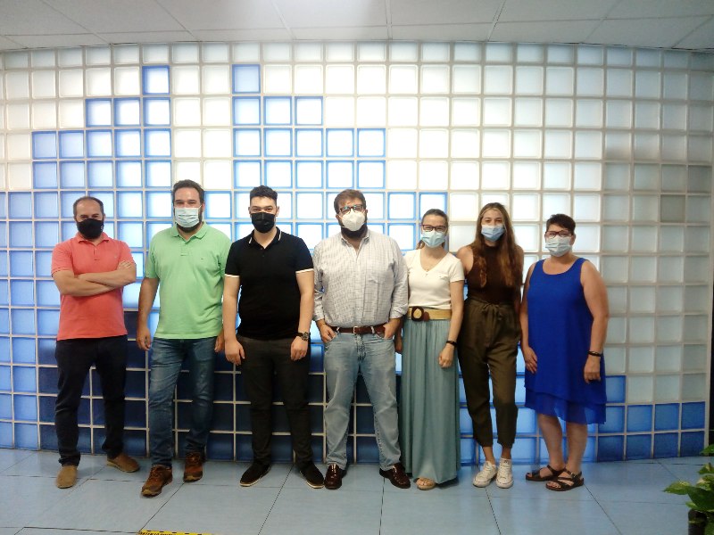 equipo de trabajadores Algeco