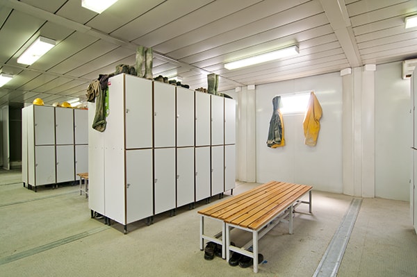 vestuarios prefabricados modulares