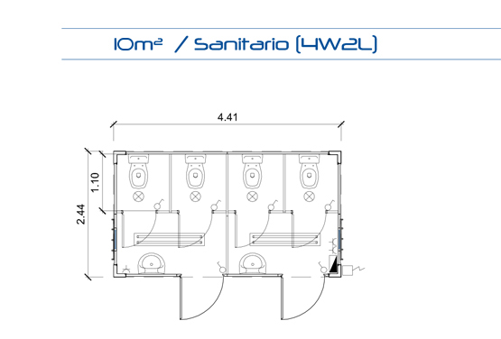 Vestuarios y Aseos Prefabricados【 Alquiler y Venta 】 Algeco